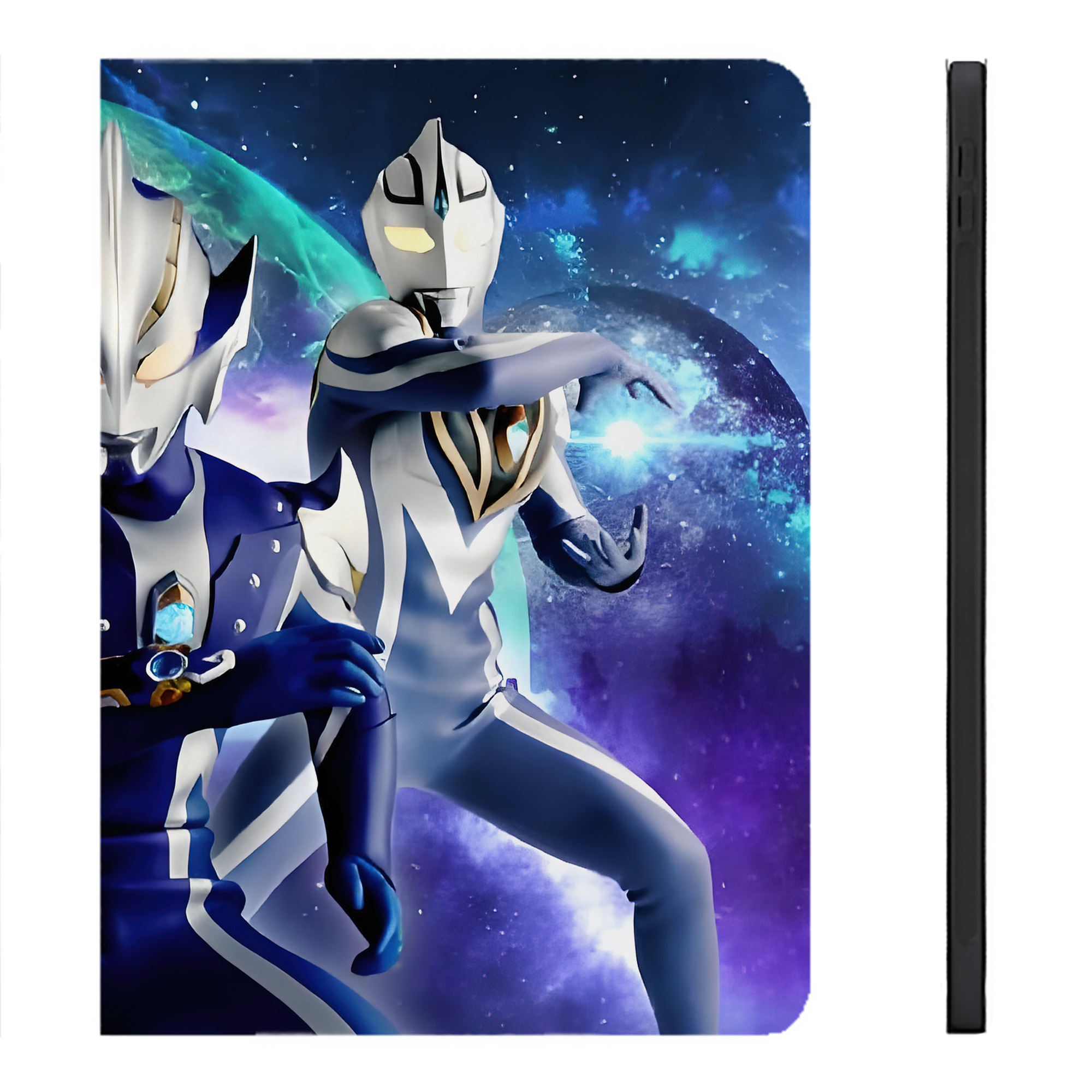 （画像用） ウルトラマン Ultraman IPadケース ペンホルダー付き ブックスタイルデザイン